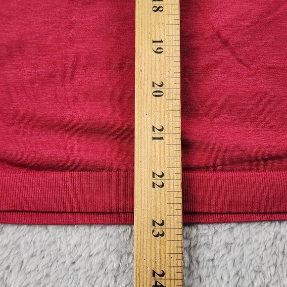 Lululemon Tank Top Womens Sz 8 Magenta Racerback Seamless Athletic Yoga Gym - Picture 5 of 13